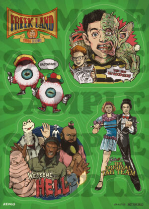 『ミュータント・フリークス』Blu-ray　特典ステッカー