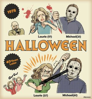 『ハロウィン』(2018)　応援イラスト