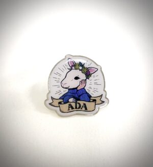 アダちゃんピンバッジ